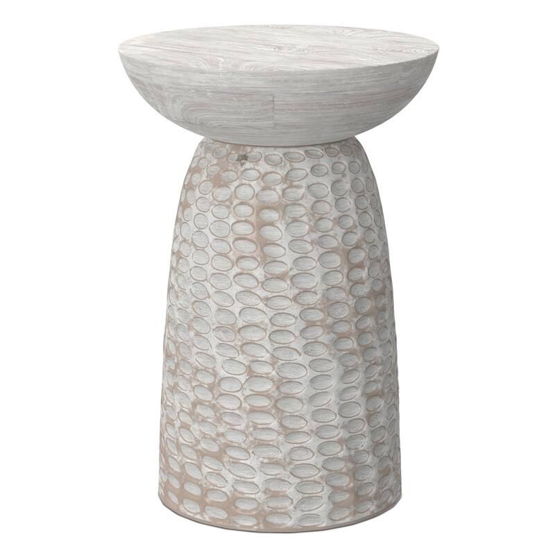 WYNDENHALL Willis 16 inch Wide Accent Table - 16" D x 16" W x 23" H 