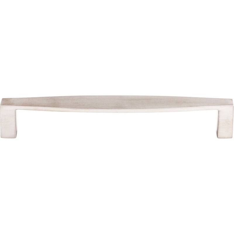 Top Knobs 6-5/16 Inch Center to Center Handle Cabinet Pull from the - Brushed Stainless Steel