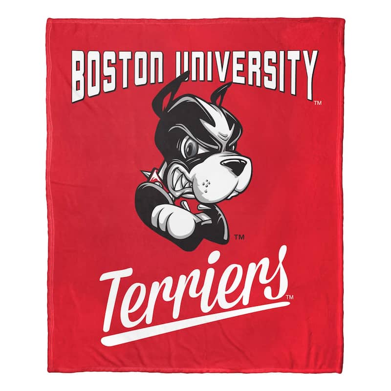 NCAA Patriot League Alumni Silk Touch Throw Blanket - 50" x 60" - Boston University