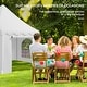 preview thumbnail 4 of 8, Outsunny 22 x 16 ft Party Tent, Wedding Tent with Sidewalls, Heavy Duty Event Tent with 2 Doors and 6 Windows