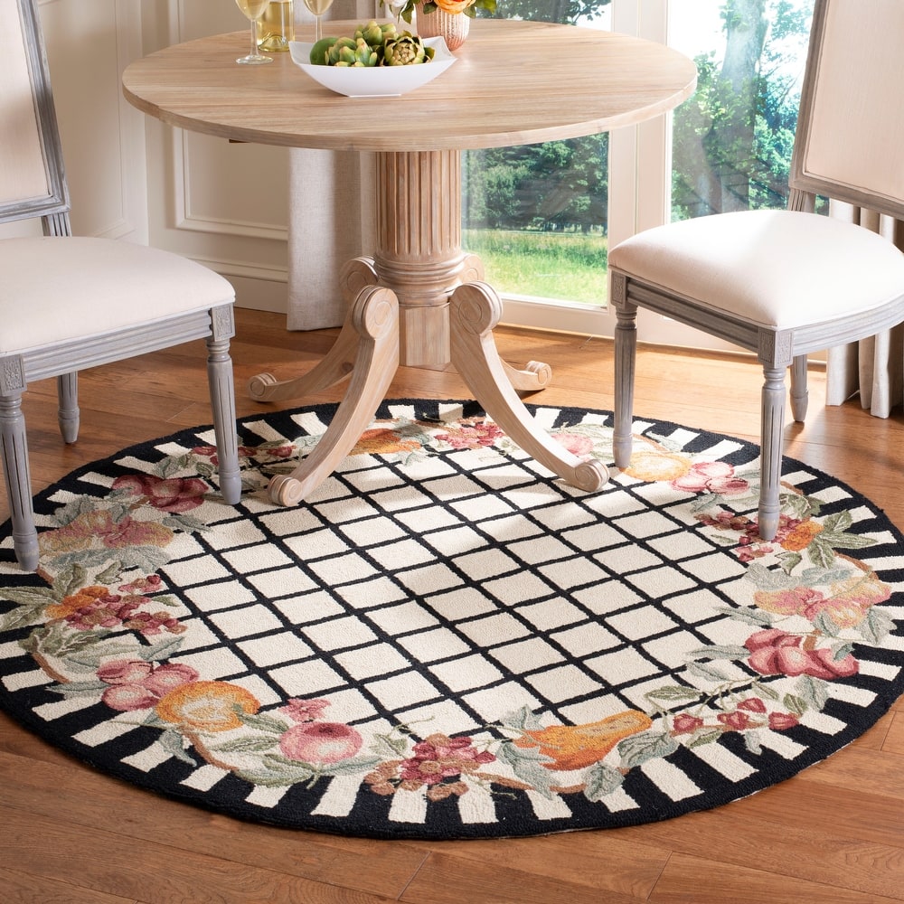 SAFAVIEH Handmade Chelsea Valeriea French Country Wool Rug