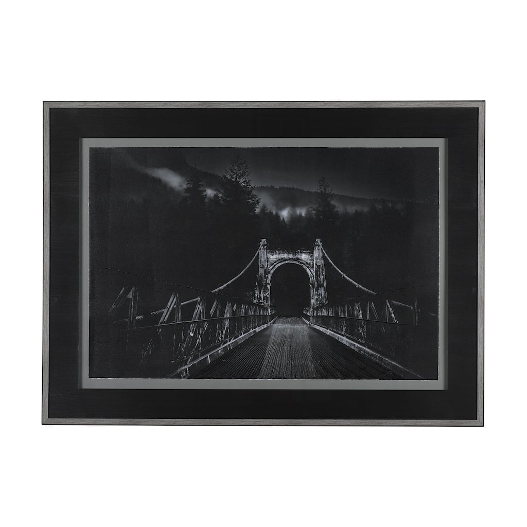 Alexandra Bridge Framed Art Print