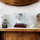 preview thumbnail 1 of 0, Howard Miller Kensington Contemporary Modern Mantel Clock Cherry