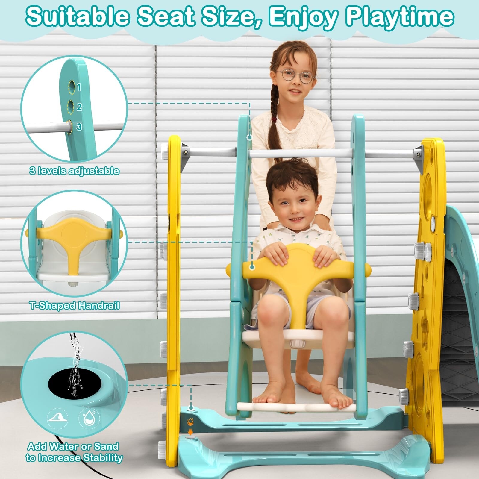 T shaped swing set clearance