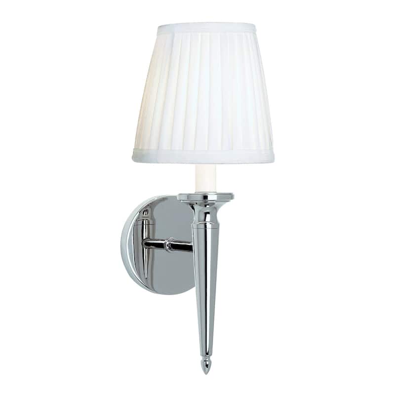 Georgetown 14.5'' High 1-Light Sconce - Polished Nickel - 14.5 inch Tall
