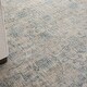 preview thumbnail 11 of 15, Desert Skies Vintage Floral Beige Blue Area Rug