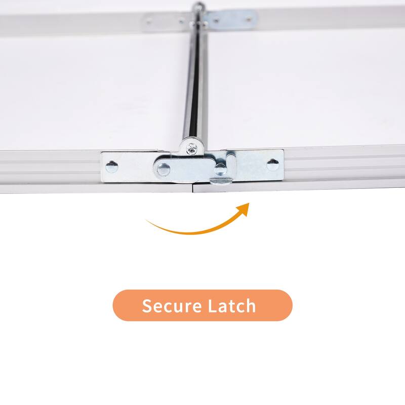 Portable 2.3ft Aluminum Folding Table for Outdoor Camping - 27.56" x 19.69" x 23.62"