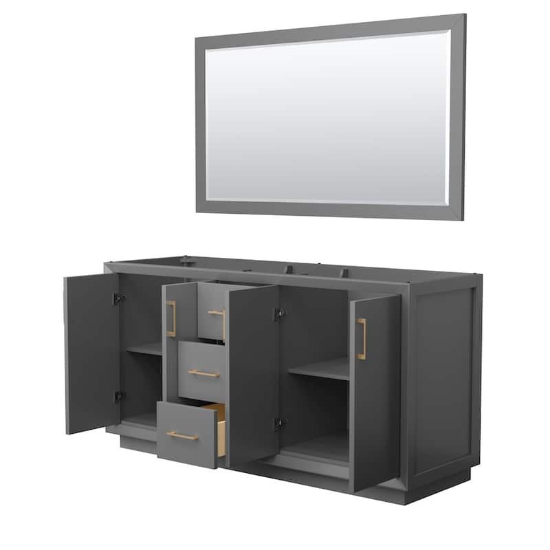 Wyndham Collection WCF414166D-CXSXX-M58 Strada 65" Double Free