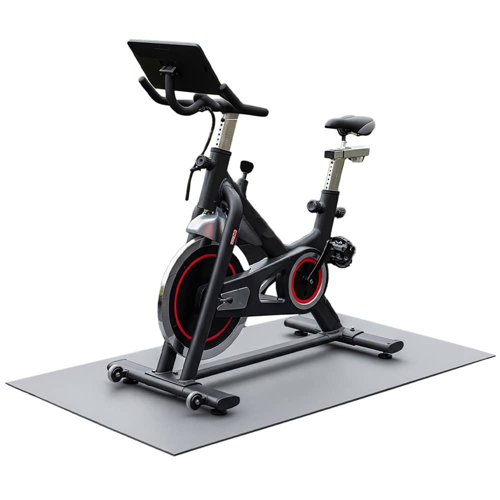 Rubber-Cal "TFS-121 Exercise Bike Mats" - 5mm x 4ft