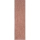 preview thumbnail 66 of 191, SAFAVIEH Courtyard Carolann Indoor/ Outdoor Waterproof Patio Backyard Rug 2'3" x 10' Runner - Red/Beige