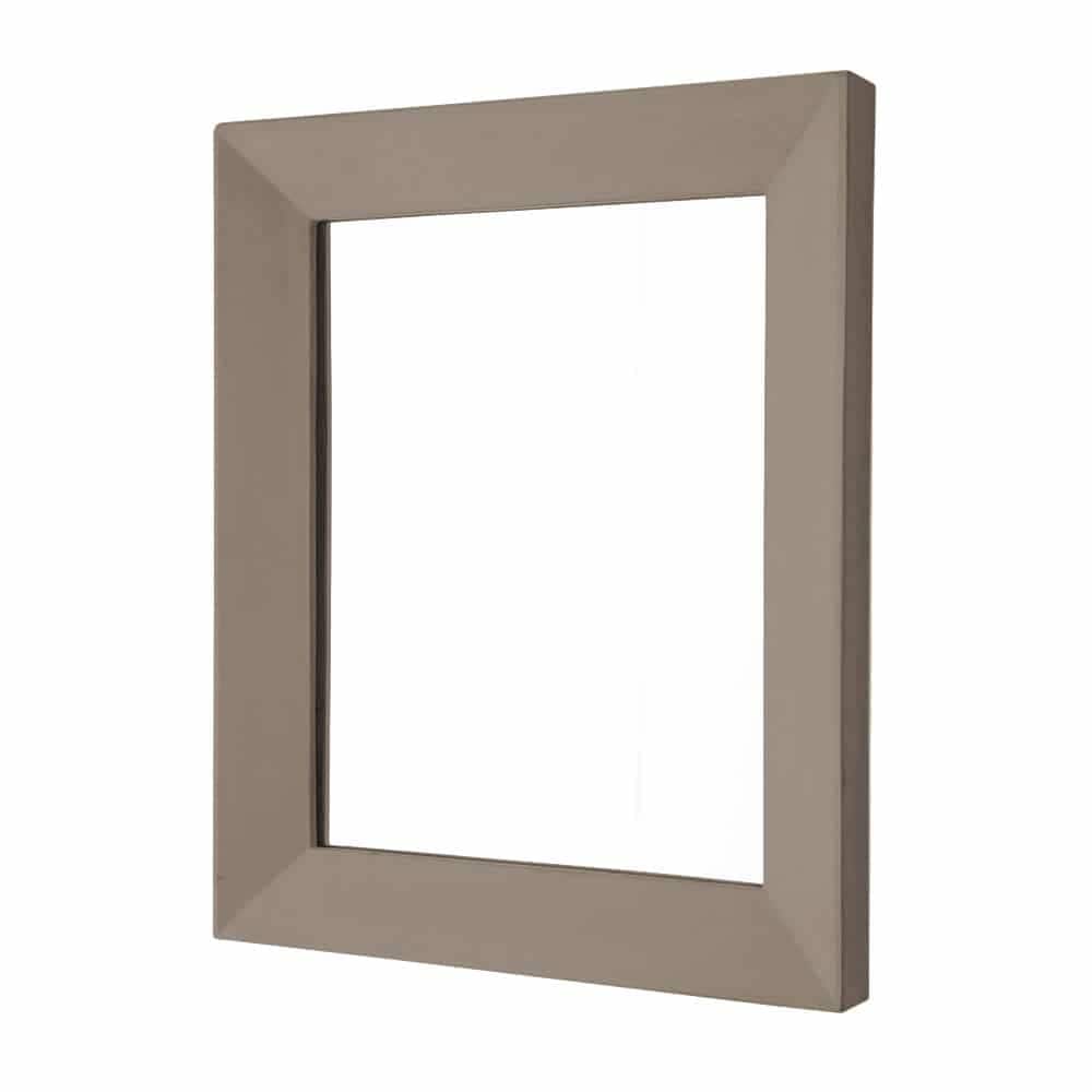 Portola Rectangle Concrete Mirror - 22" x 26" x 1.75"
