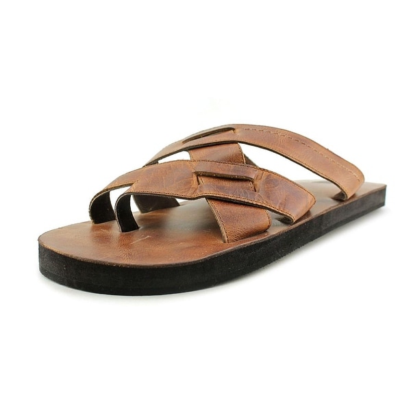 29 Porter Rd George Open Toe Leather Slides Sandal