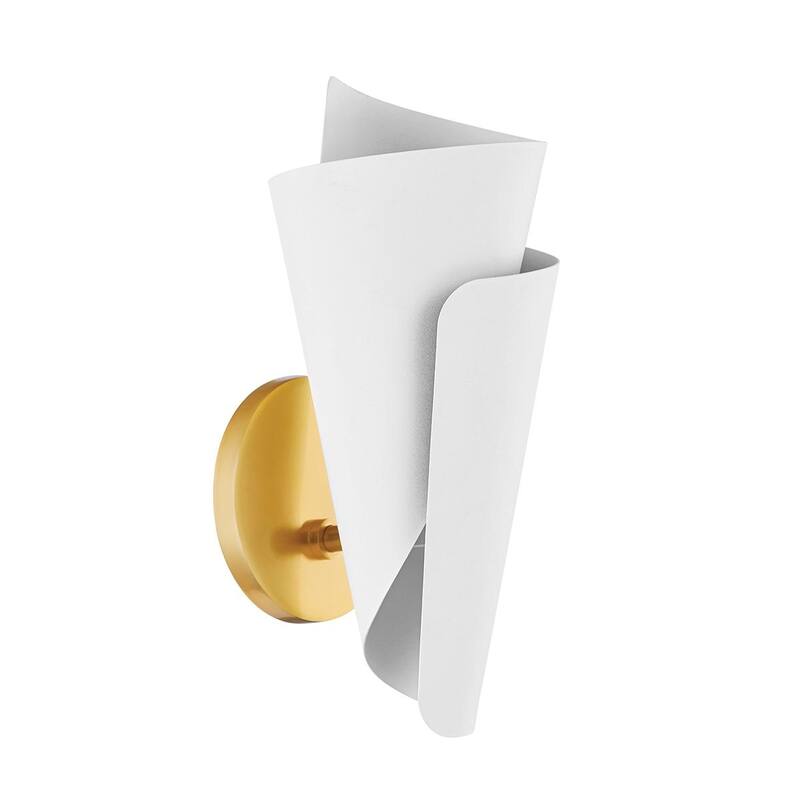 Mitzi Davina 1 Light Wall Sconce - White