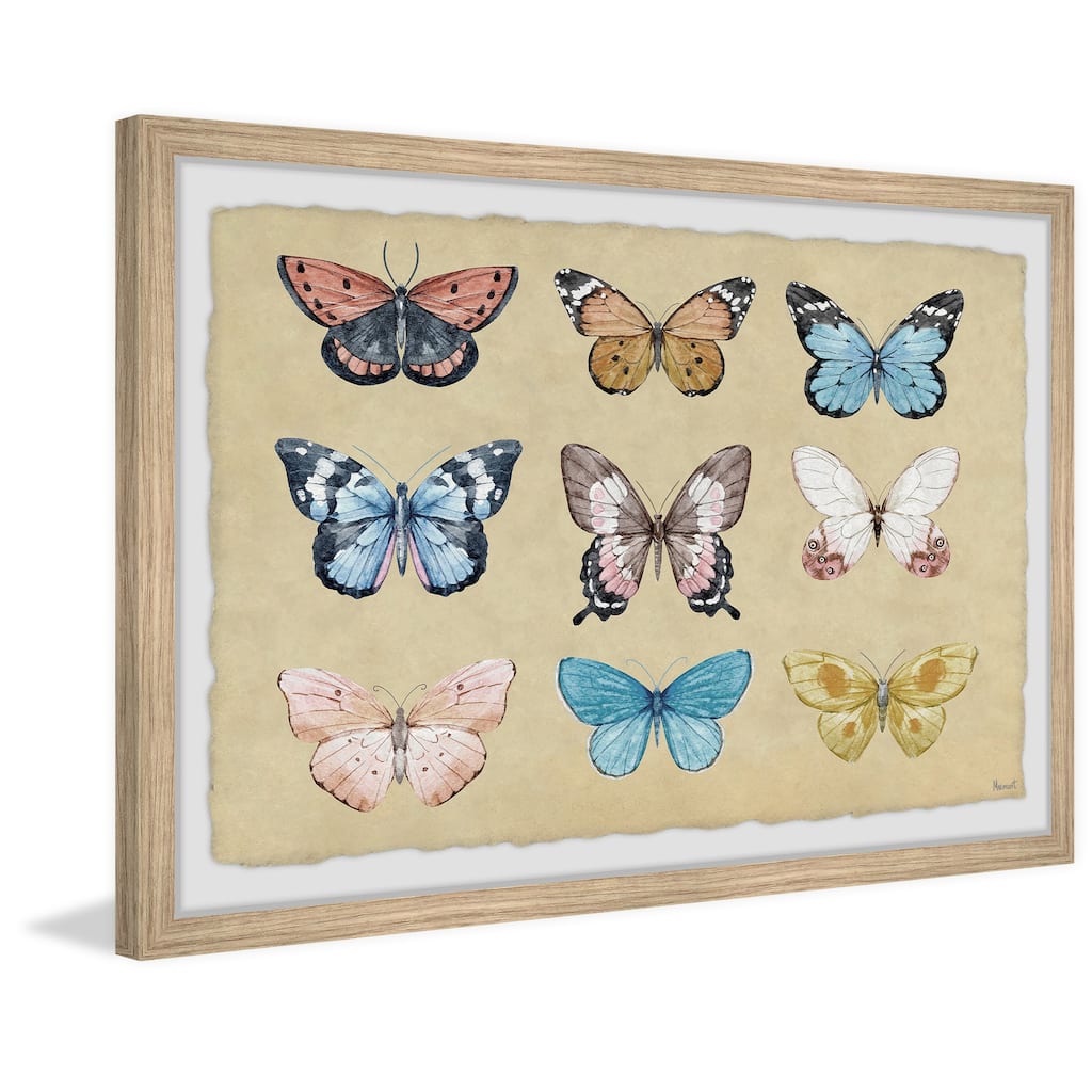 Striking Colors Framed Print