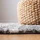 preview thumbnail 62 of 117, SAFAVIEH Berber Fringe Shag Leatha Trellis Rug