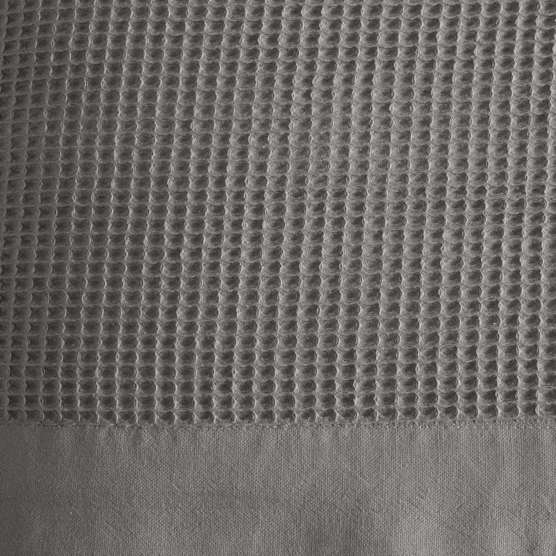 Luxurious 100% Cotton Soft Waffle Weave Knit Blanket