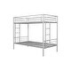 preview thumbnail 17 of 16, Versatile Twin Over Twin Metal Bunk Bed with Trundle - Space-Saving, Silent, and CPC Certified for Ultimate Safety