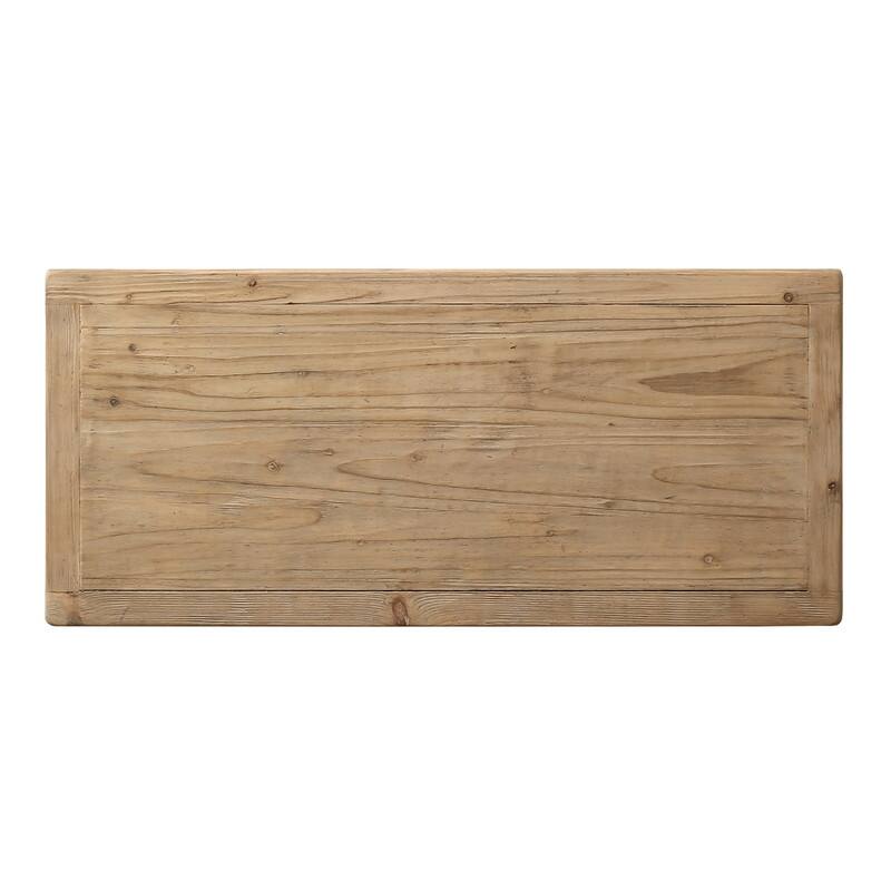Two Doors Cabient Weathered Natural 39x18x35H - 54 x 84