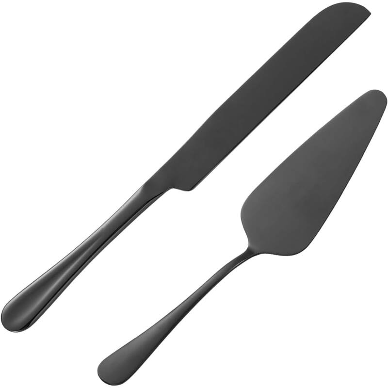 Cake Serving Set - 10.5*2.5inch - Black