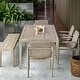 preview thumbnail 6 of 10, Uttermost Kirkham Wooden Outdoor Dining Table