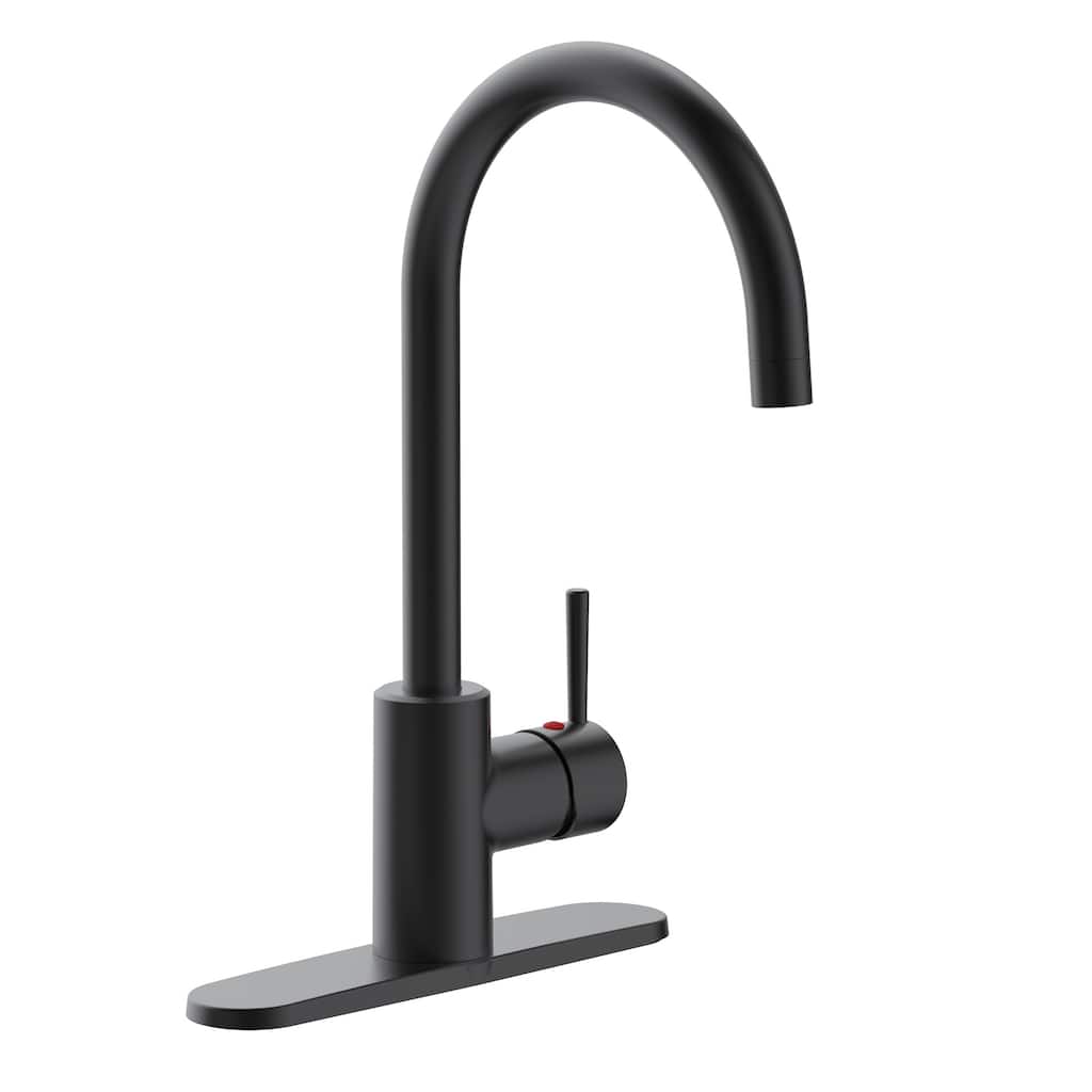 Design House 595678 Eastport II 1.8 GPM Single Hole Kitchen Faucet