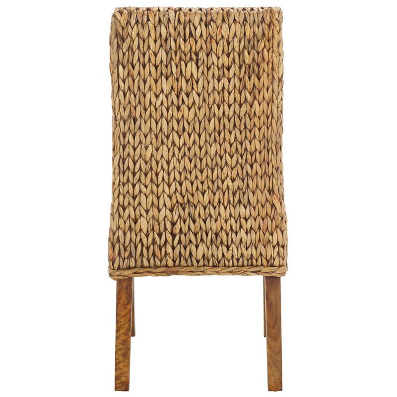 SAFAVIEH Marcy Brown Side Chair (Set of 2) - 18.1" W x 19.7" L x 39" H - 19"W x 22"D x 39"H