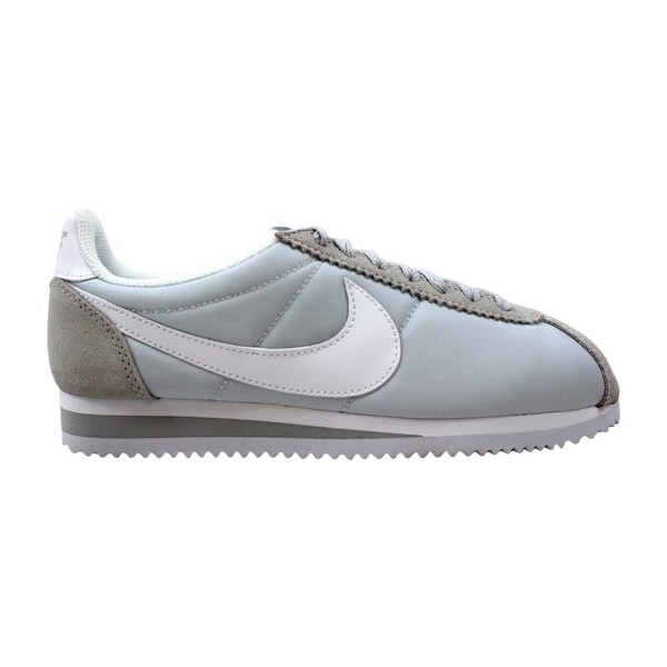 nike cortez platinum white