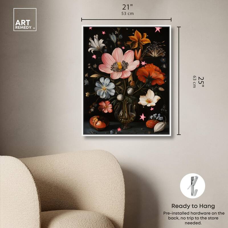 TANY's Floral Universe II Canvas by Art Remedy