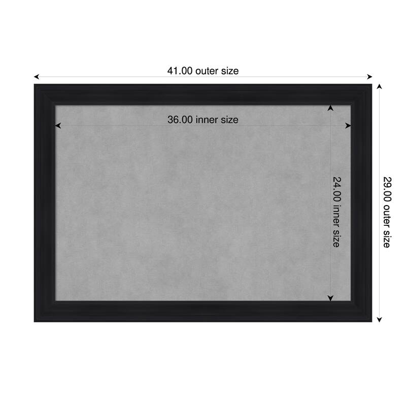 Amanti Art Abbey Black Framed - 41 x 29 in