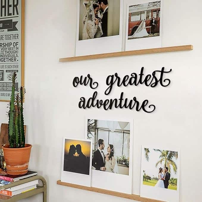 Our Greatest Adventure Metal Sign - 3-Piece Metal Wall Art Set