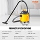 preview thumbnail 9 of 15, VEVOR Steel Wet Dry Shop Vacuum,Powerful Suction,Small Shop Vac Perfect for Carpet Debris,Pet Hair