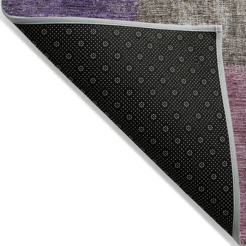 HomeRoots Patchwork Transitional Rectangle Outdoor Rug