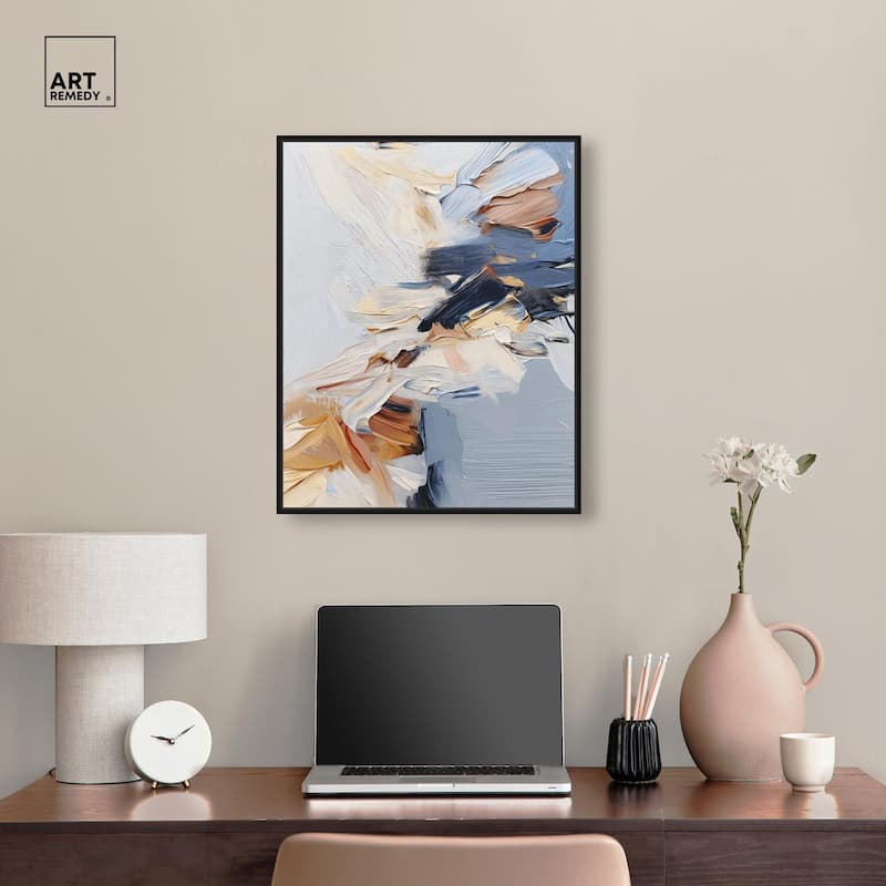 A Symphony in White II Canvas by Art Remedy
