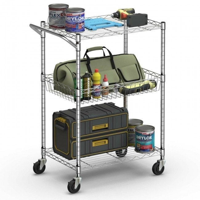 MQ 3-Drawer Plastic Rolling Storage Cart with Casters (2 Pack) - On Sale -  Bed Bath & Beyond - 32651150