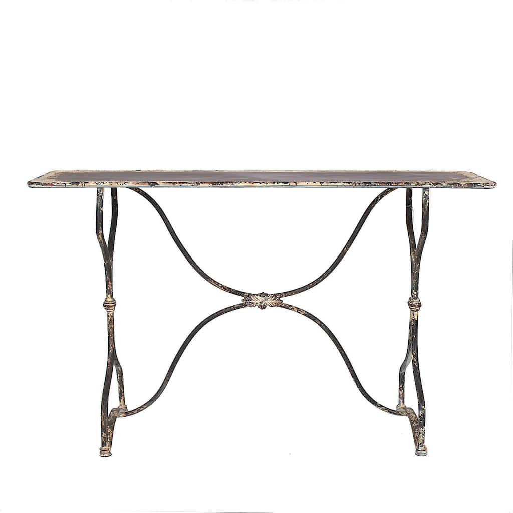 Vintage Metal Sofa Table