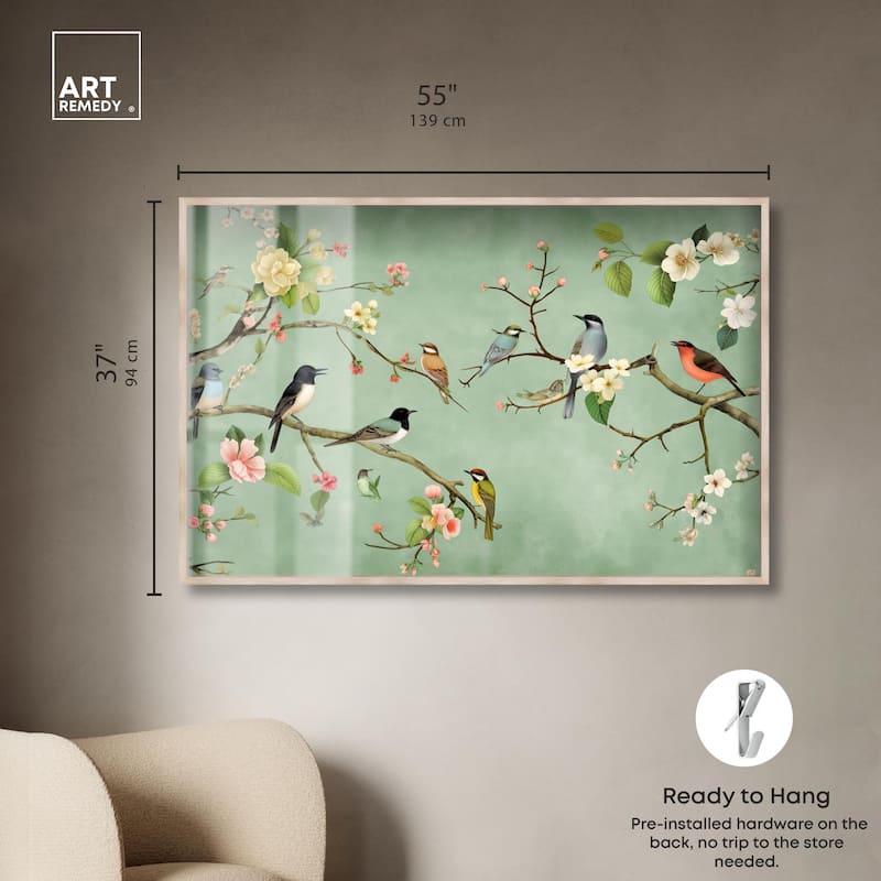 Restful View Shadowbox by Art Remedy