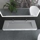 preview thumbnail 7 of 5, Knightsbrook 36"&60" Floating Wall Mounted Bathroom Sink
