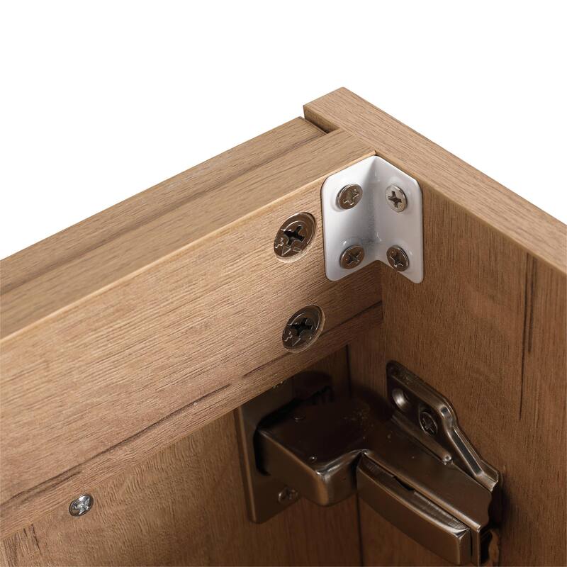 Bathroom Vanity With Sink In 24/30 Inch, Floating Bathroom Vanity With Soft Close Door
