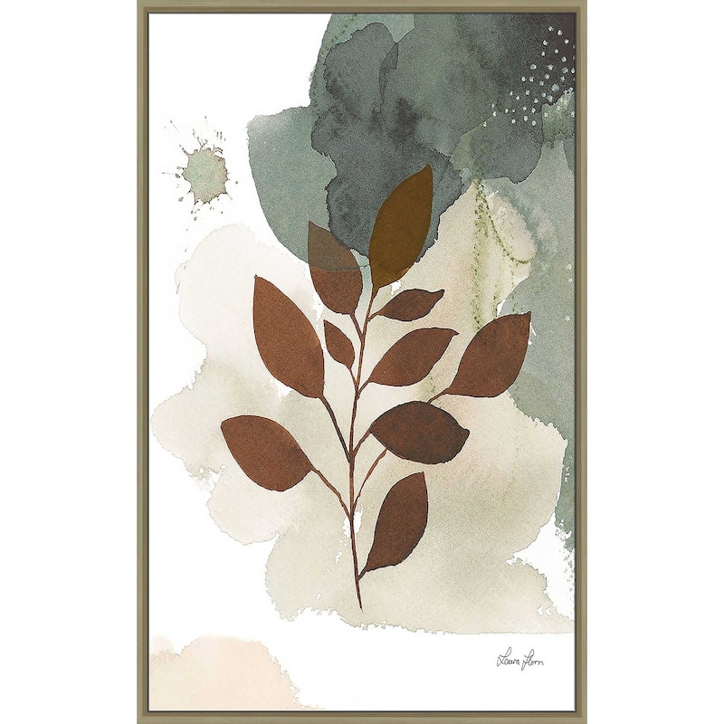 "Sage Bliss II" Print on Floating Canvas