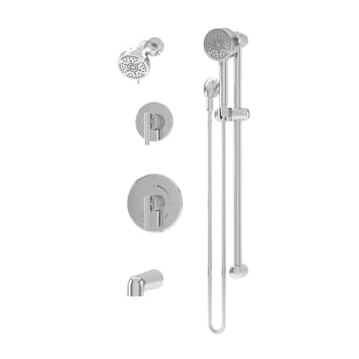 Symmons 3596B15TRM Dia HydroMersion Pressure Balanced Tub and Shower