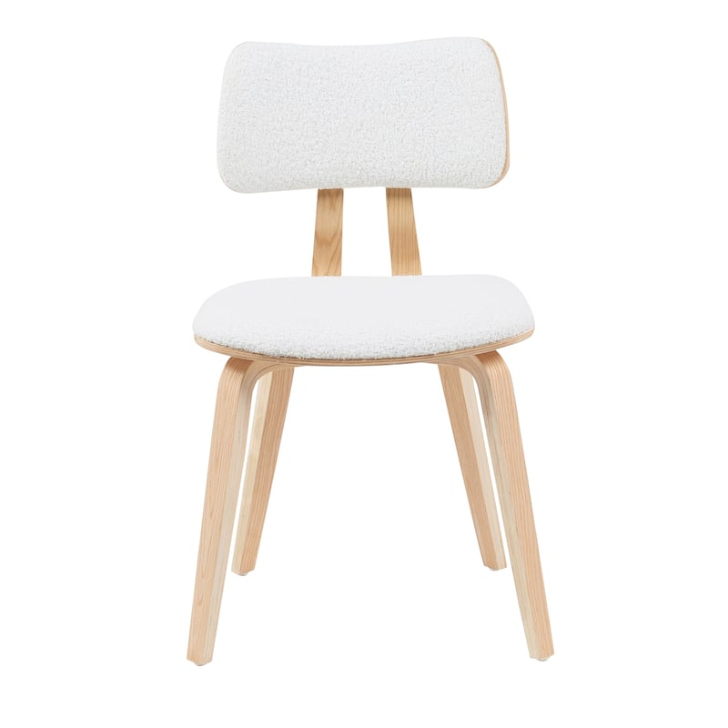 Carson Carrington Ladeplads Mid-century Modern Wood & Upholstered Dining Chair