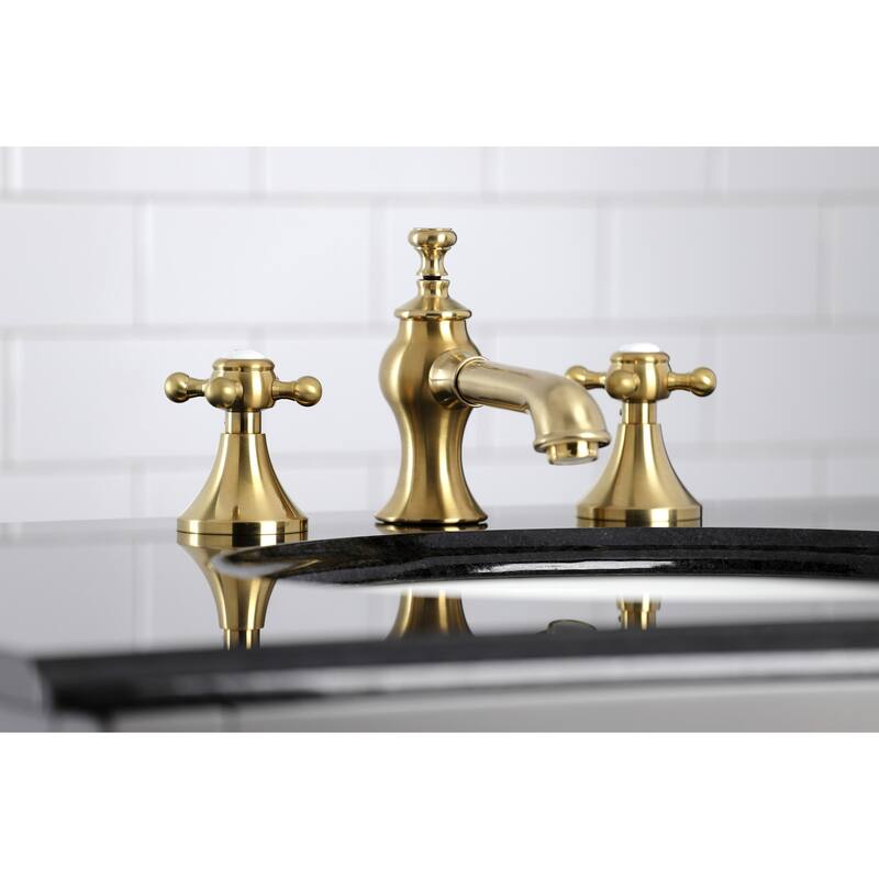 Kingston Brass English Country 8 in. Widespread Bathroom Faucet