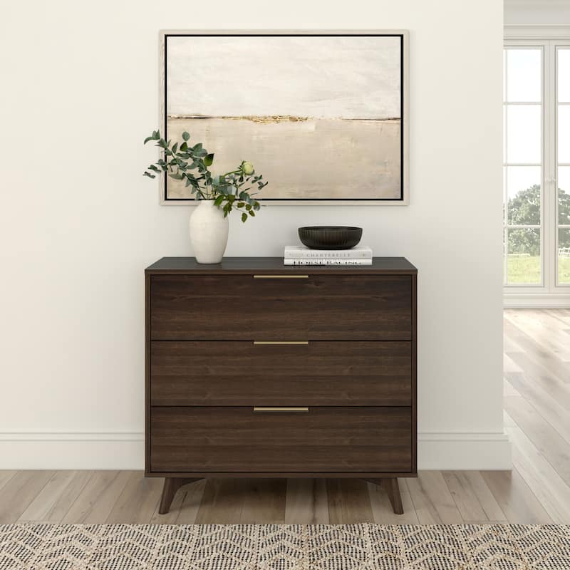 Plank and Beam Haven 3-Drawer Dresser with Pull Handles