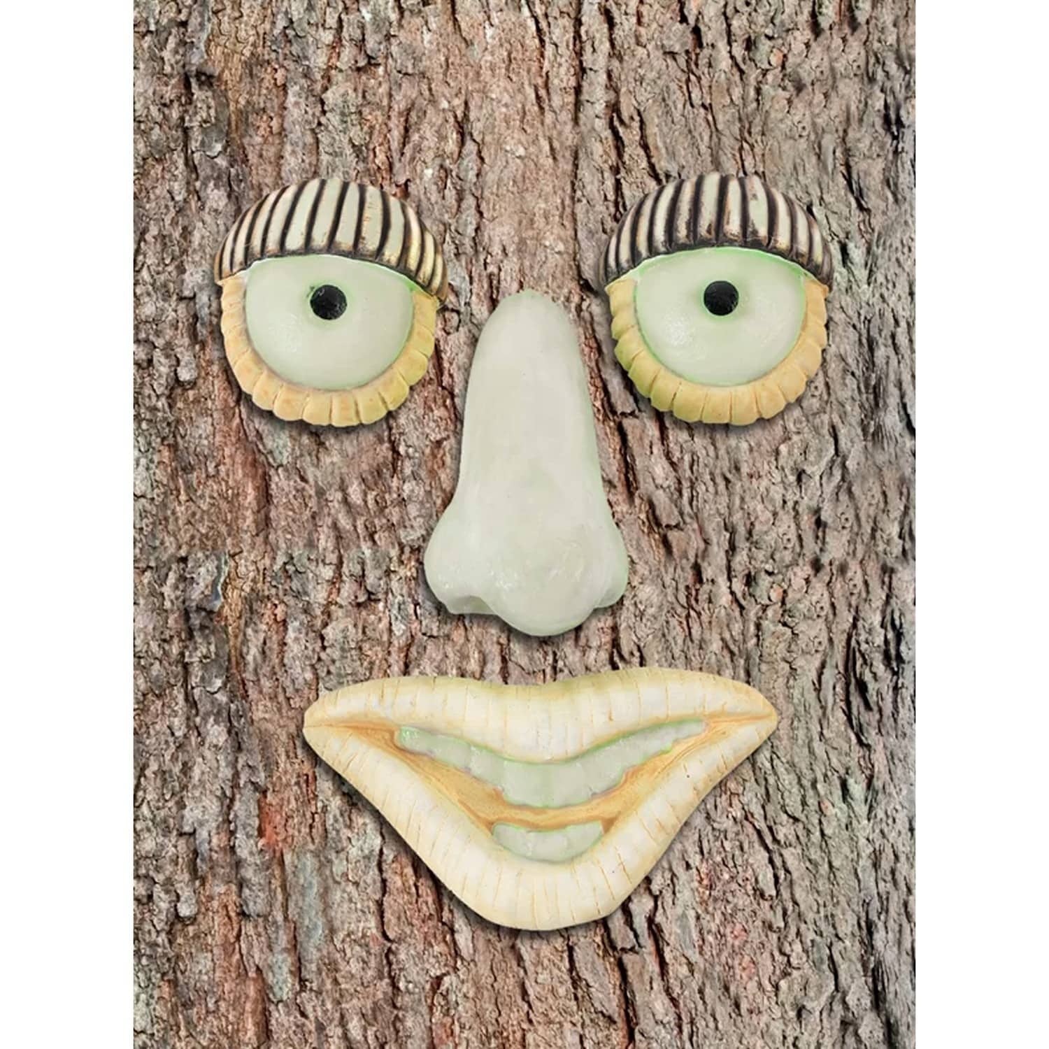 Glow In The Dark Tree Face Yard Art Funny Outdoor Dark Tree Face Yard Art Funny Outdoor