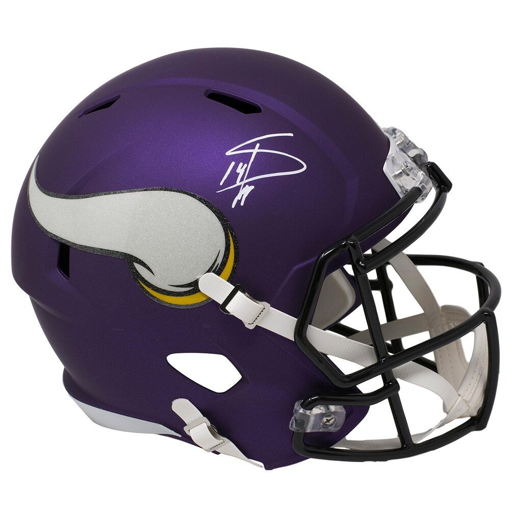 Shop Stefon Diggs Signed Minnesota Vikings Full Size Replica Speed Helmet Jsa Overstock 25677910 It has all the features you could ever want: