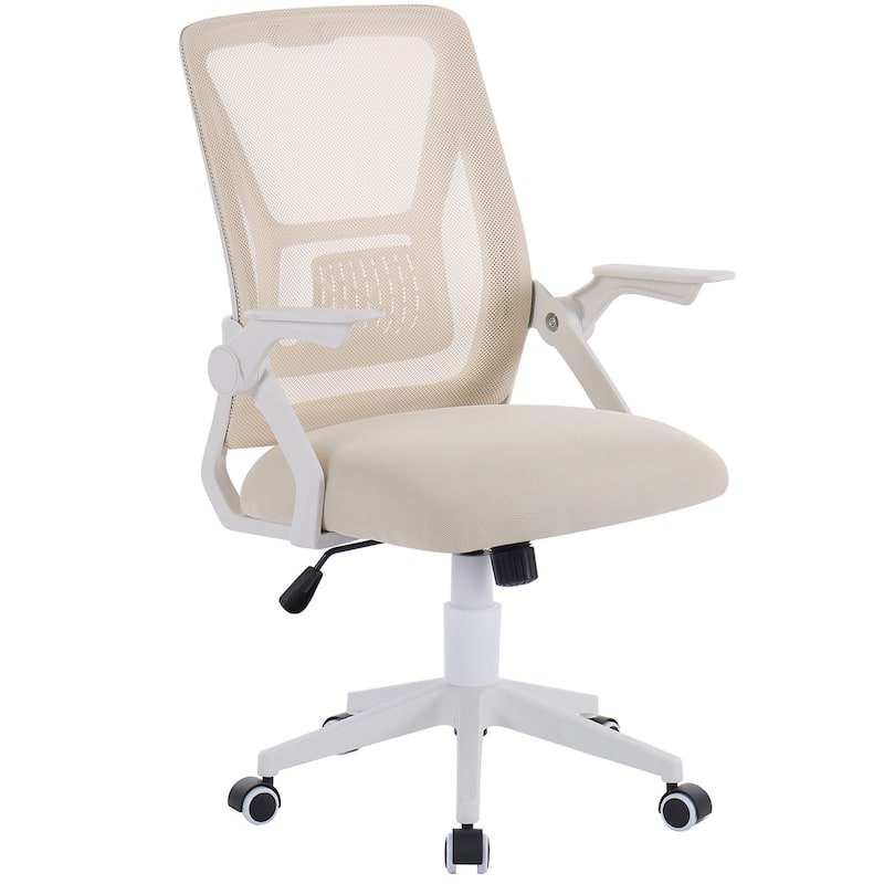 Javlergo Office Chair Mid Back Swivel Lumbar Support Desk Chair, Computer Ergonomic Mesh Chair with Armrest