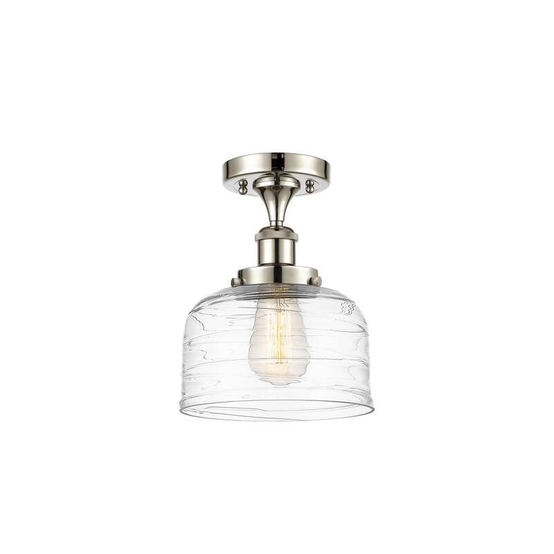 Innovations Lighting Ballston Urban Bell - 1 Light 8" Semi-Flush Mount