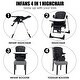 preview thumbnail 9 of 12, 4 in 1 High Chair-Booster Seat, Convertible Highchair w/Adjustable Height and Recline,Removable Tray, Cushion, for Baby