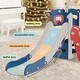 preview thumbnail 3 of 16, Toddler Slide, 6 in 1 Kids Indoor Slide for Toddlers 1-3, Baby Slide for Indoor Outdoor, L Shaped Slide for Kids Playset