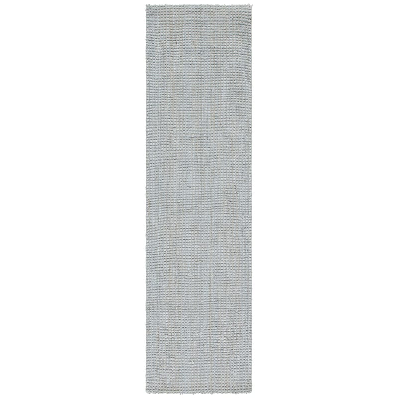 SAFAVIEH Handmade Natural Fiber Leyla Jute Rug - 2'3" x 9' Runner - Grey